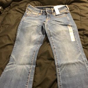 American Eagle super stretch kick boot jeans